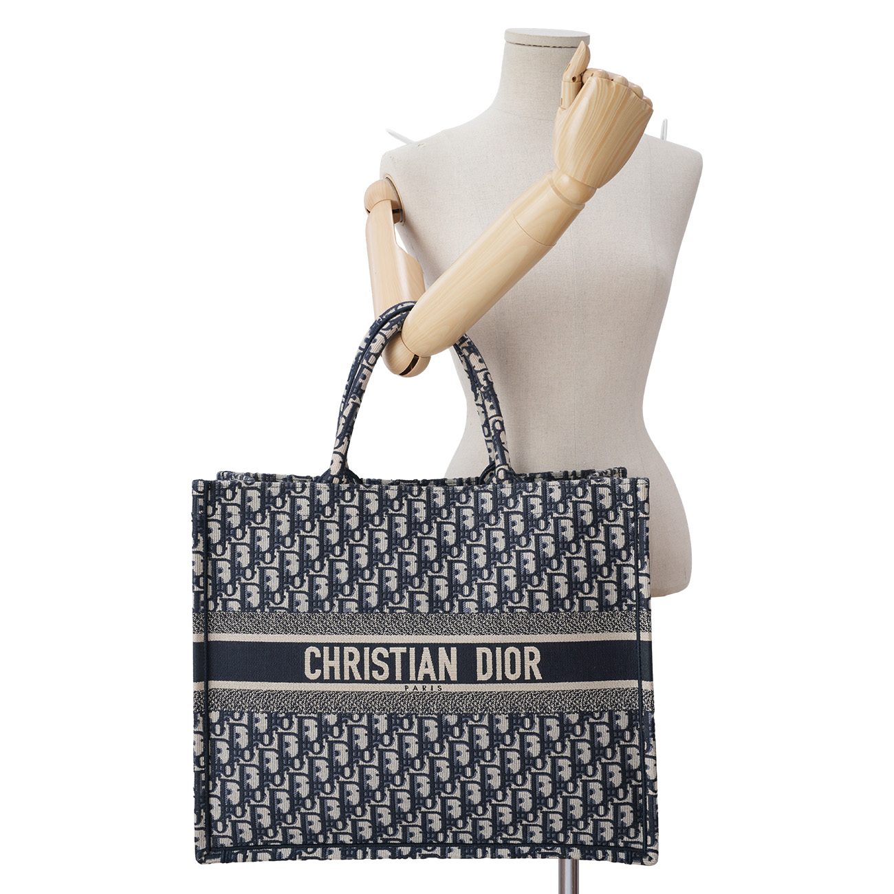 CHRISTIAN DIOR(USED)디올 오브리크 북토트 라지